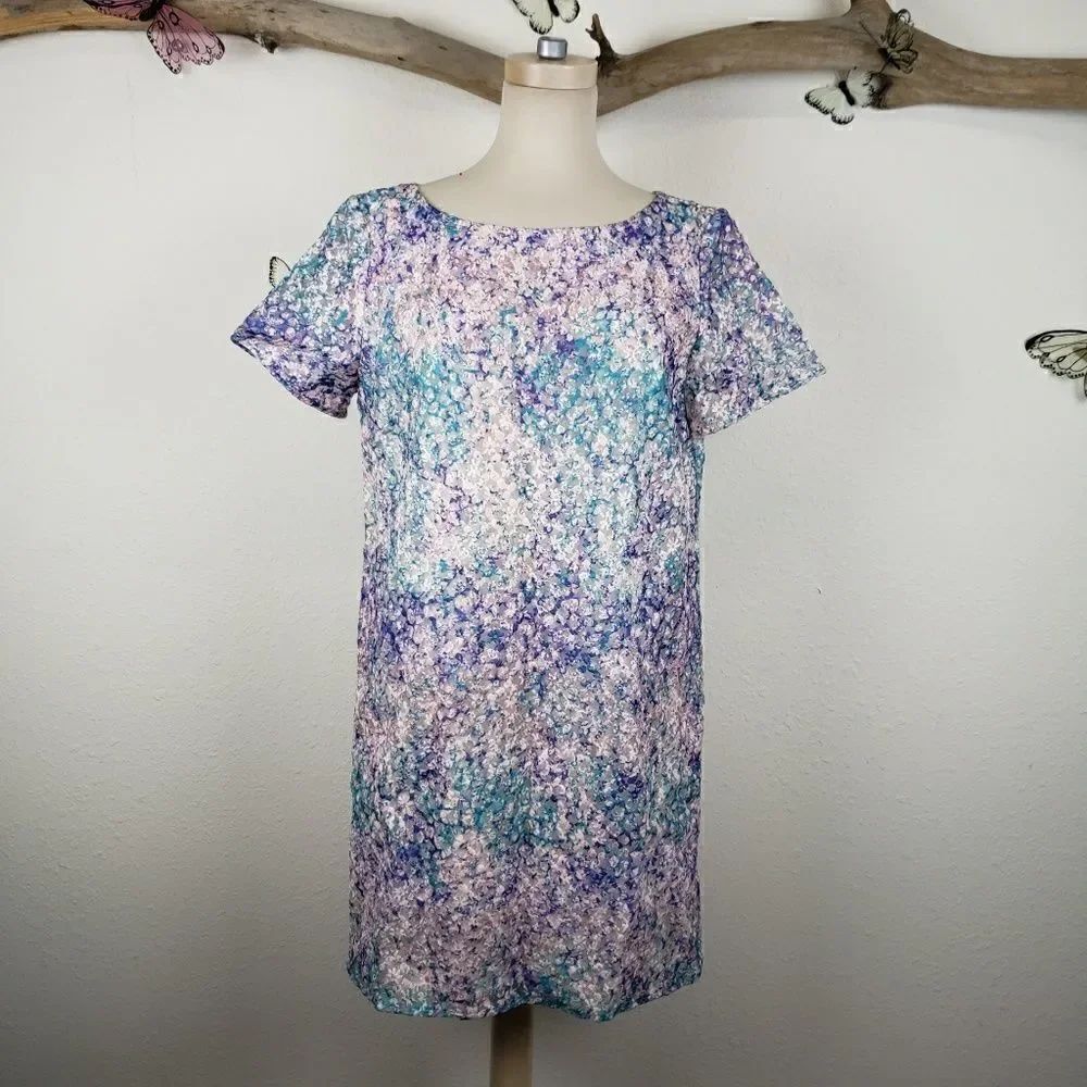 Catherine malendrino watercolor shift dress
